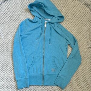 Victoria's Secret Blue Zip-Up Hoodie